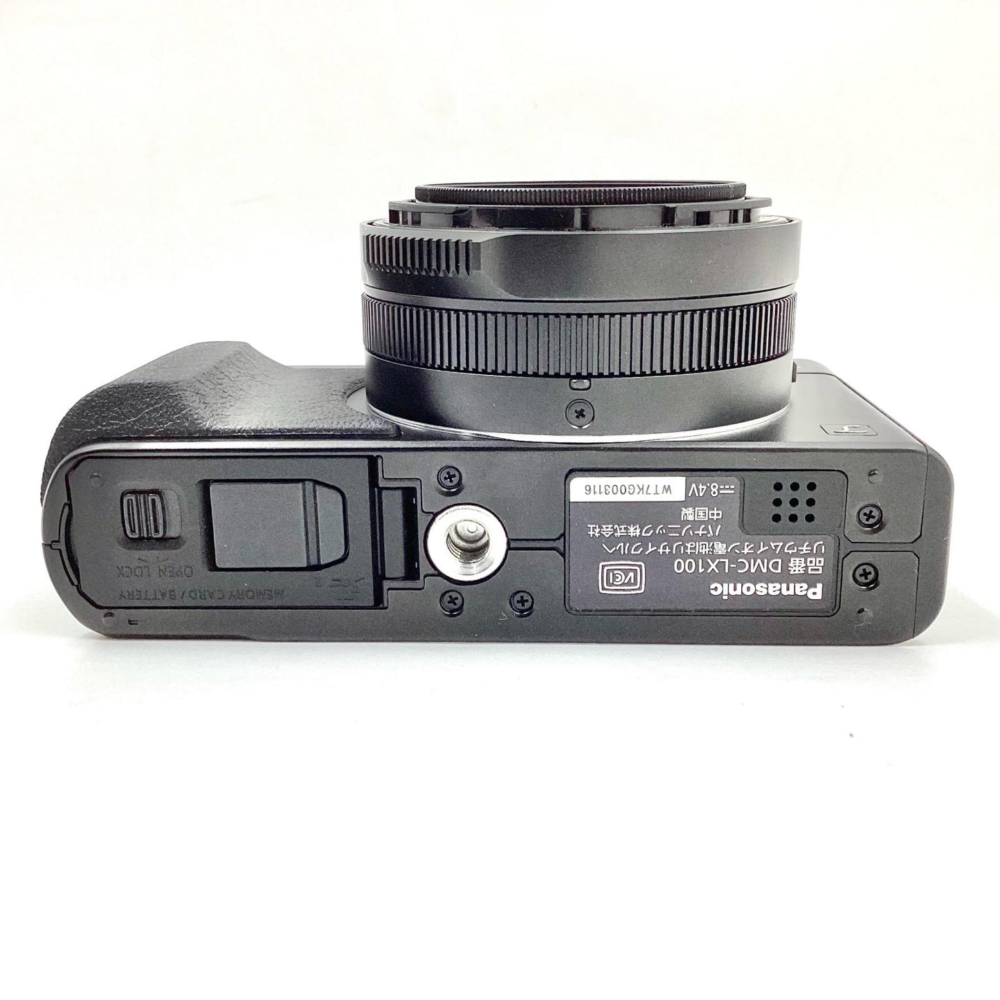 【全額返金保証】【最速発送】Panasonic コンパクトデジタルカメラ LUMIX DMC-LX100-K [ブラック] 超美品 動作確認済