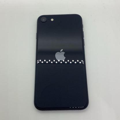【全額返金保証】【最速発送】Apple iPhone iPhone SE（第3世代） 64GB ブラック Softbank 動作確認済 95%
