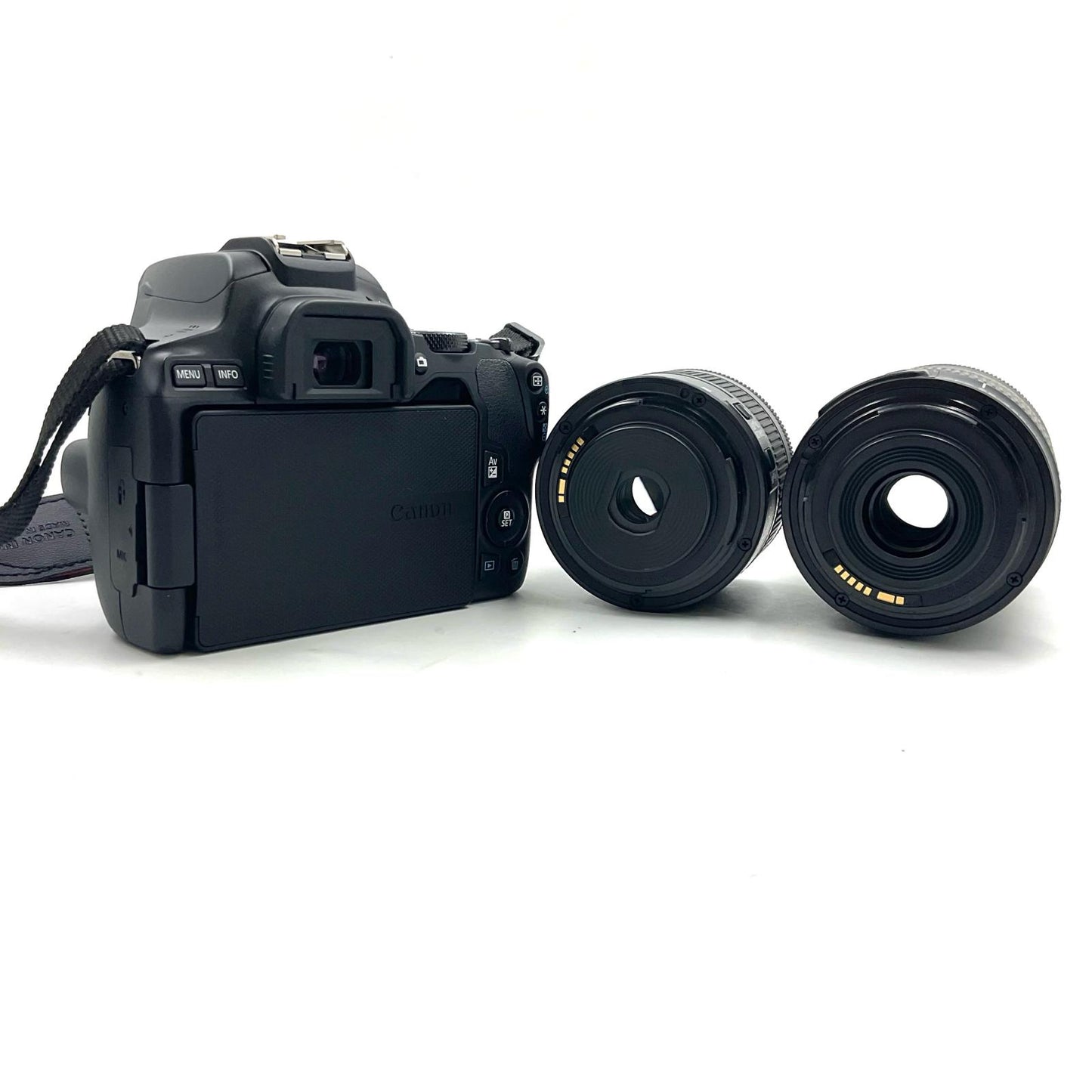 【全額返金保証】【最速発送】Canon デジタル一眼 EOS Kiss X10 ダブルズームキット ブラック 美品 動作確認済