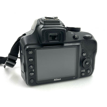 【全額返金保証】【最速発送】Nikon デジタル一眼 D3400 ボディ ブラック 動作確認済