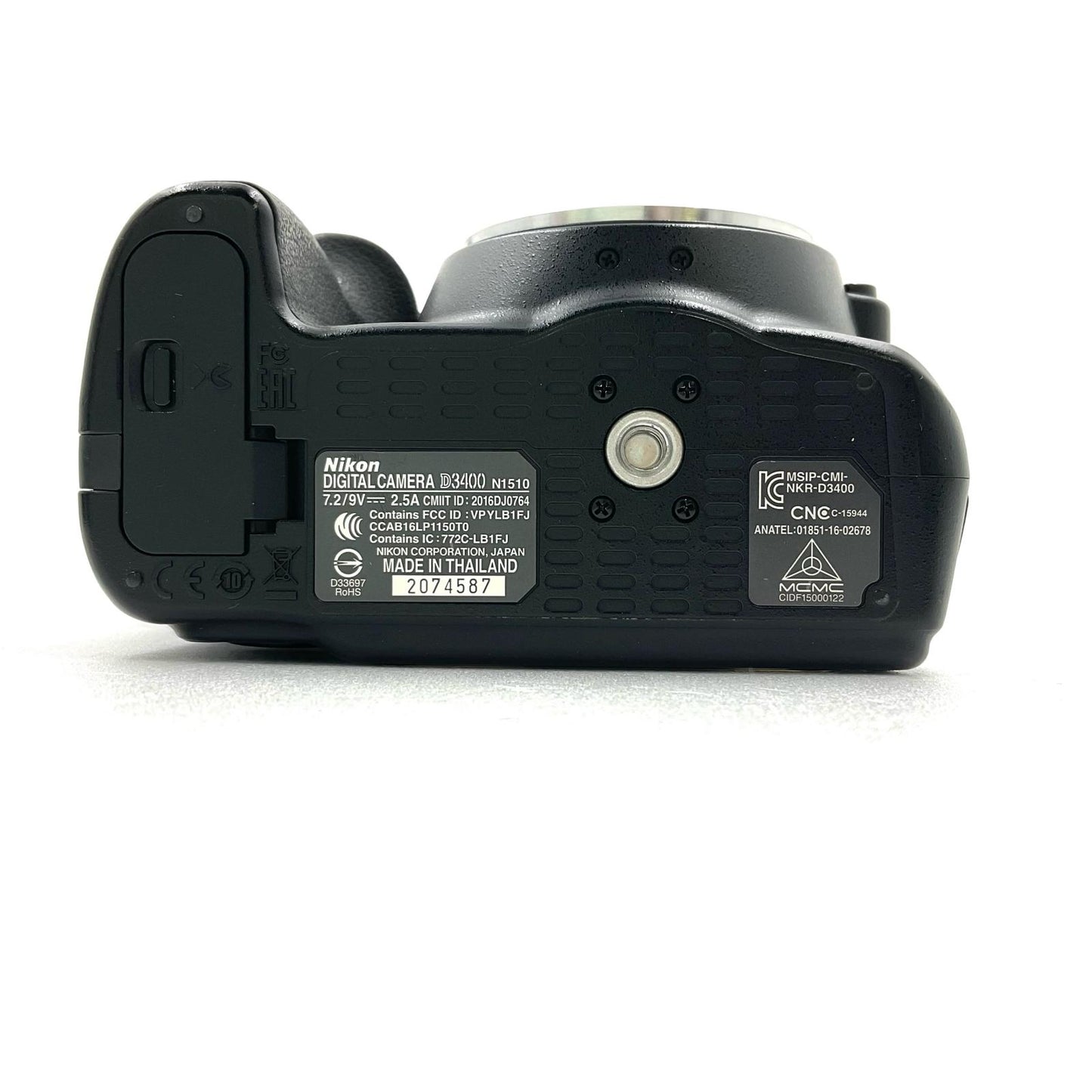【全額返金保証】【最速発送】Nikon デジタル一眼 D3400 ボディ ブラック 動作確認済