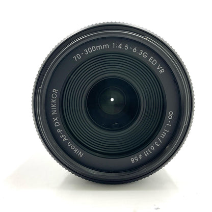 【全額返金保証】【最速発送】Nikon AF-P DX NIKKOR 70-300mm f/4.5-6.3G ED VR 動作確認済