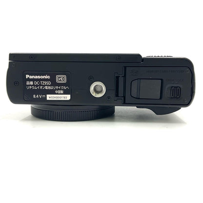 【全額返金保証】【最速発送】Panasonic コンパクトデジタルカメラ LUMIX DC-TZ95D-K [ブラック] 美品 動作確認済