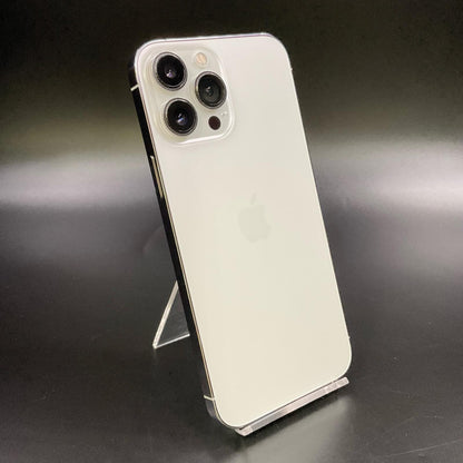 【全額返金保証】【最速発送】Apple iPhone iPhone 13 Pro Max 256GB ホワイト SIMフリー 白ロム 美品 動作確認済 86%