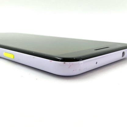 【全額返金保証】【最速発送】Google Pixel 3a 64GB パープルイッシュ Softbank G020H 白ロム 動作確認済