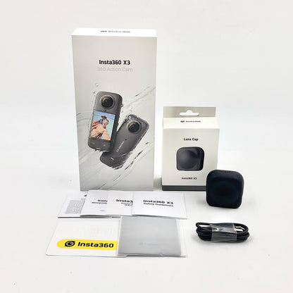 【全額返金保証】【最速発送】Insta360 Insta360 X3 [ブラック] 動作確認済