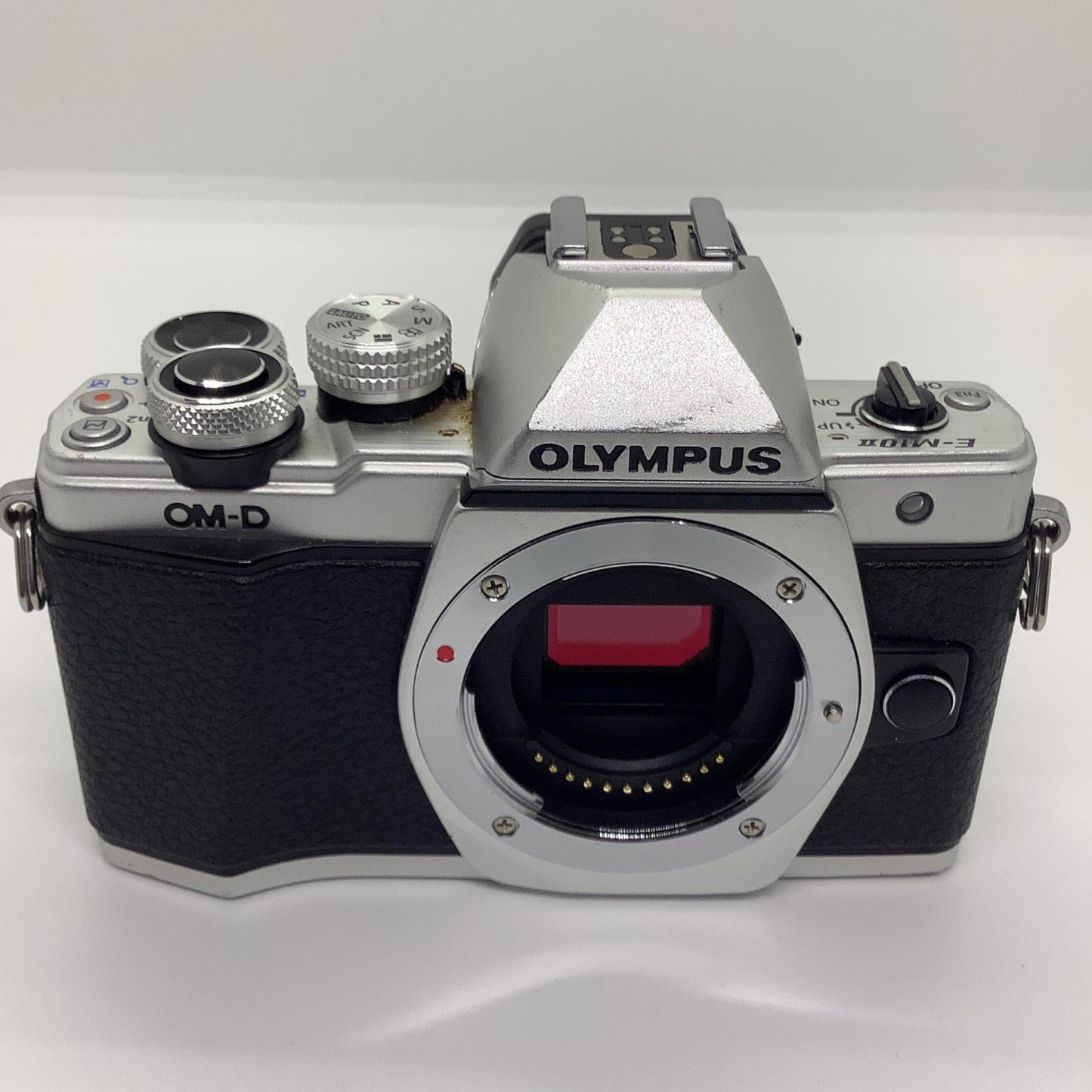 【最速発送】FUJIFILM デジタル一眼 OM-D E-M10 Mark II ボディ[シルバー] シルバー【難有】