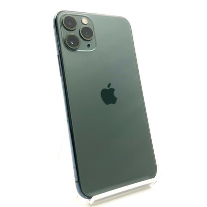 【最速発送】Apple iPhone iPhone Pro 11 Pro 256GB ミッドナイトグリーン au 白ロム【難有】 69%