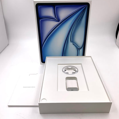 【全額返金保証】【最速発送】Apple iPad Air M2 13インチ 第6世代 128GB ブルー Wi-Fi 超美品 動作確認済
