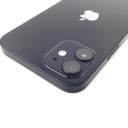 【全額返金保証】【最速発送】Apple iPhone iPhone 12 128GB ブラック Softbank 白ロム 動作確認済 80%
