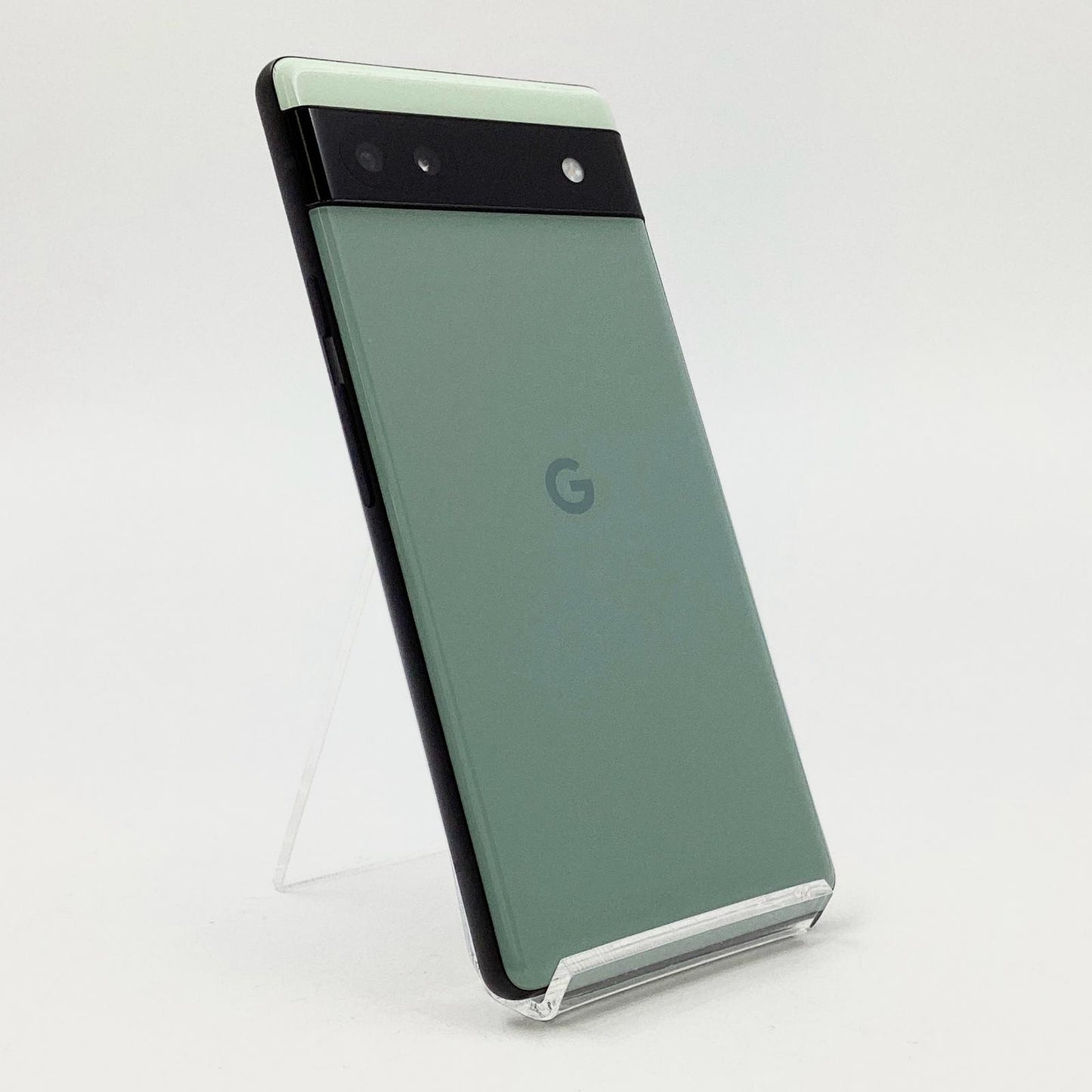 【全額返金保証】【最速発送】Google Pixel 6a  128GB Sage au GB17L 白ロム 動作確認済