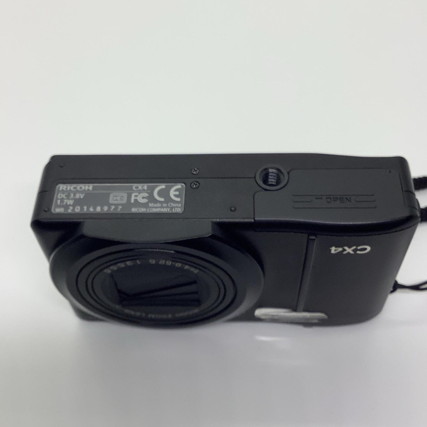 【全額返金保証】【最速発送】RICOH コンパクトデジタルカメラ CX4 [ブラック] 美品 動作確認済
