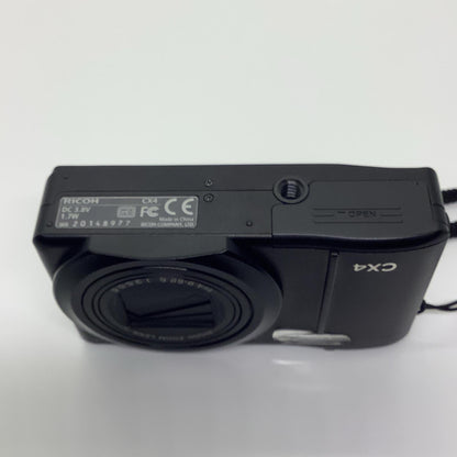 【全額返金保証】【最速発送】RICOH コンパクトデジタルカメラ CX4 [ブラック] 美品 動作確認済