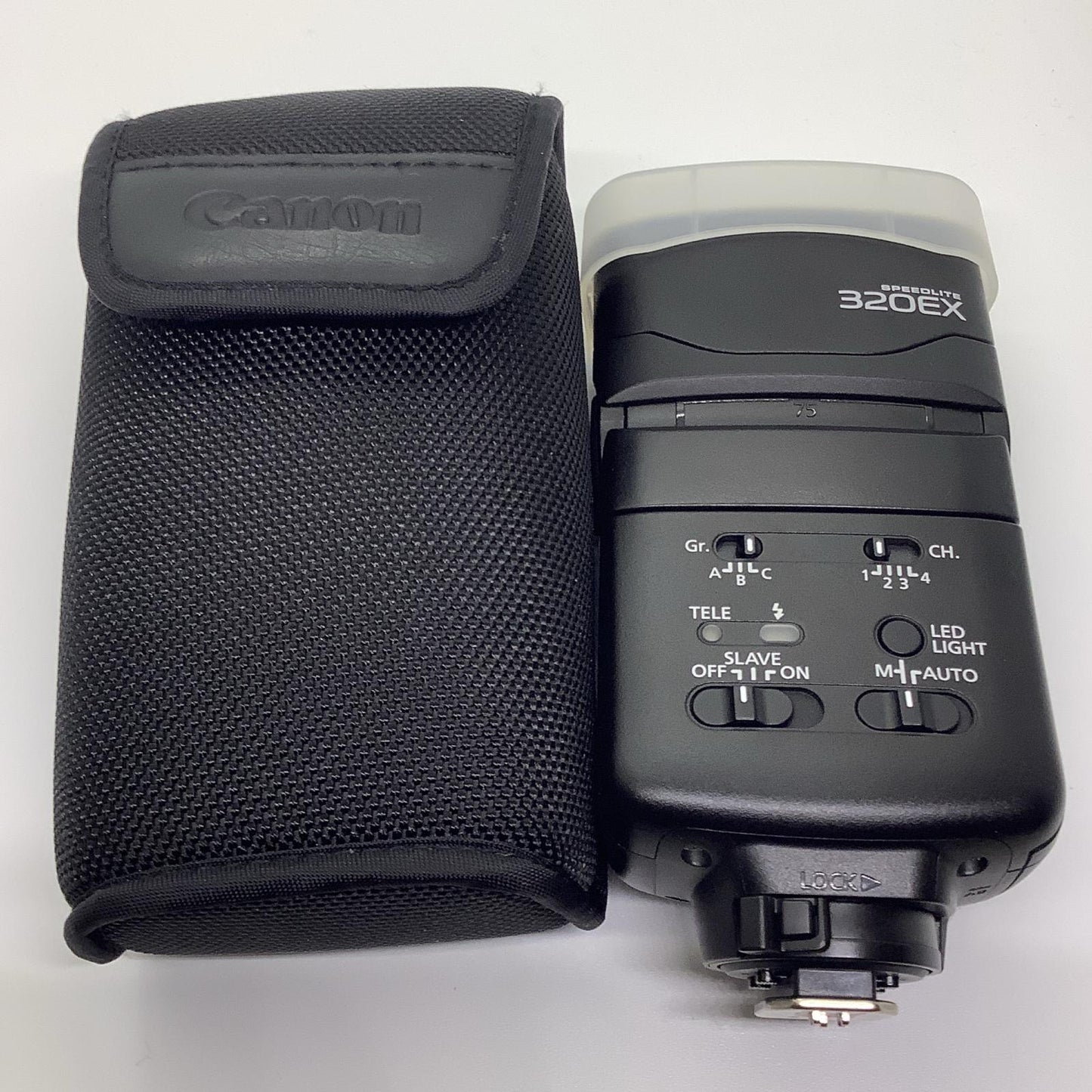 【全額返金保証】【最速発送】Canon スピードライト320EX 美品 動作確認済