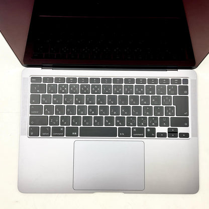 【全額返金保証】【最速発送】Apple MacBook Air 13インチ 2020 Apple M1 8GB SSD 256GB スペースグレイ 100% 美品 動作確認済