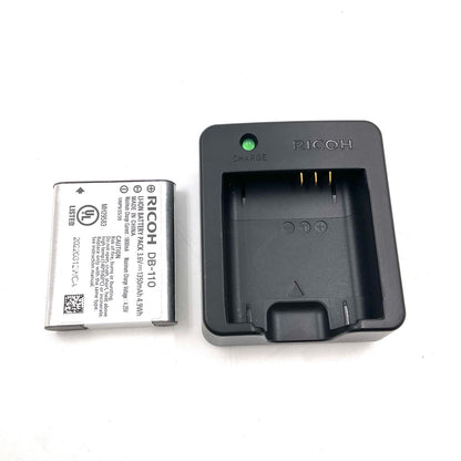 【全額返金保証】【最速発送】RICOH RICOH BJ-11／DB-110 バッテリーチャージャーセット 美品 動作確認済