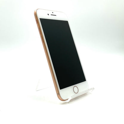 【全額返金保証】【最速発送】Apple iPhone iPhone 8 64GB ゴールド au 白ロム 動作確認済 84%