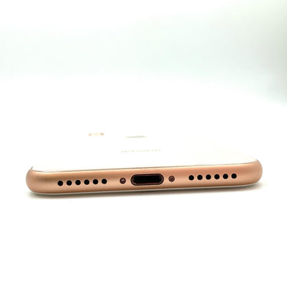 【全額返金保証】【最速発送】Apple iPhone iPhone 8 64GB ゴールド au 白ロム 動作確認済 84%