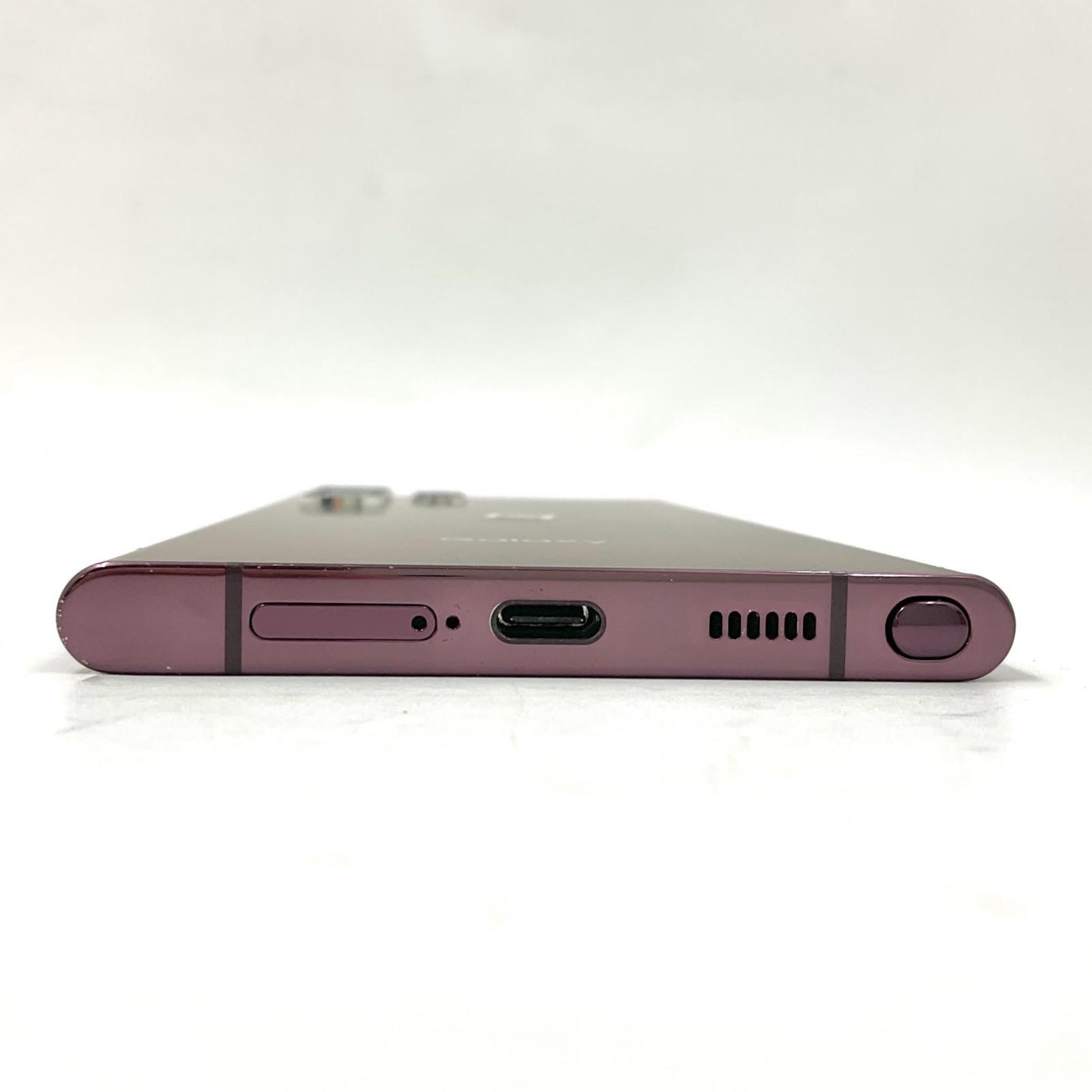 【全額返金保証】【最速発送】SAMSUNG Galaxy S22 Ultra 256GB バーガンディー docomo SC-52C 白ロム 動作確認済