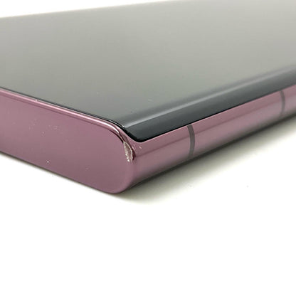 【全額返金保証】【最速発送】SAMSUNG Galaxy S22 Ultra 256GB バーガンディー docomo SC-52C 白ロム 動作確認済