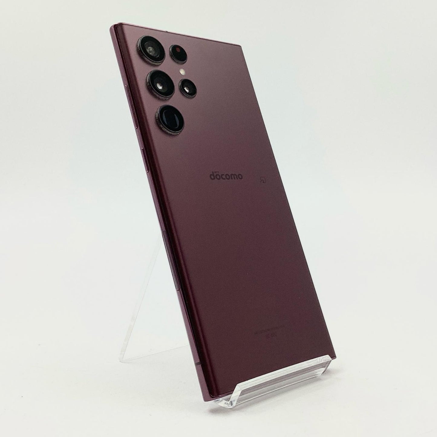 【全額返金保証】【最速発送】SAMSUNG Galaxy S22 Ultra 256GB バーガンディー docomo SC-52C 動作確認済