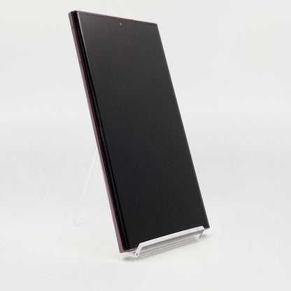 【全額返金保証】【最速発送】SAMSUNG Galaxy S22 Ultra 256GB バーガンディー docomo SC-52C 動作確認済