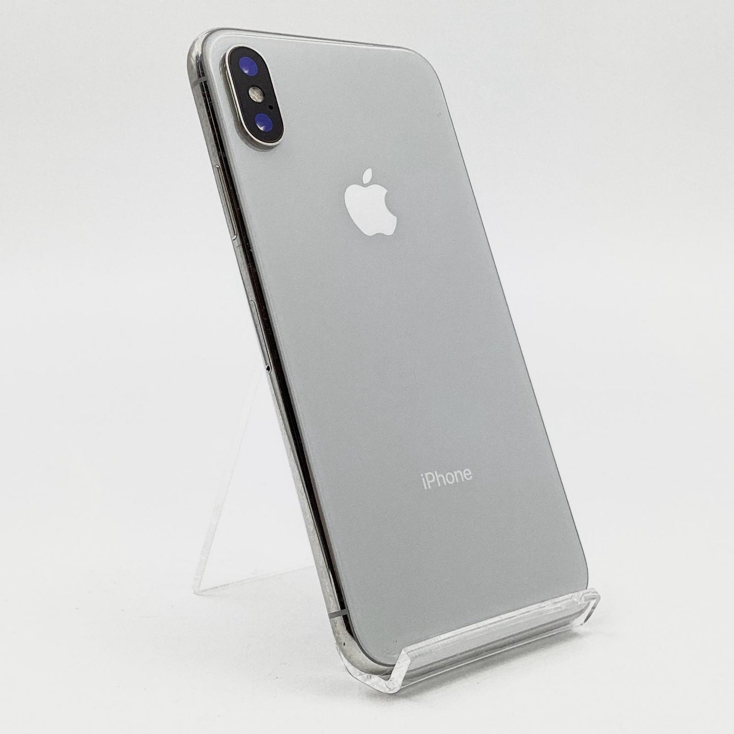 【最速発送】Apple iPhone iPhone X 64GB シルバー docomo 白ロム【難有】 78%
