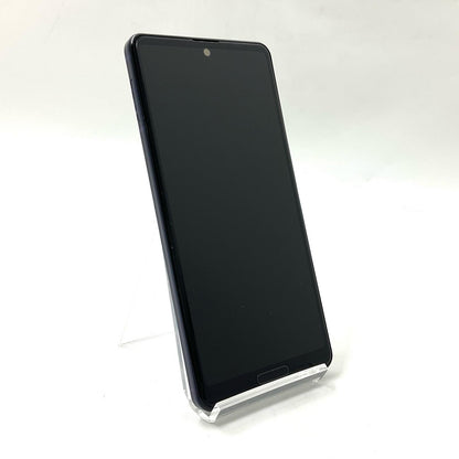 【最速発送】SHARP AQUOS sense5G 64GB ニュアンスブラック docomo SH-53A 白ロム【難有】