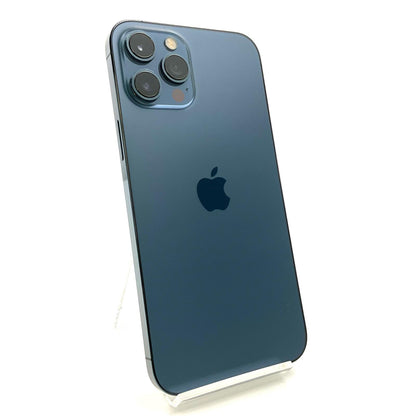 【全額返金保証】【最速発送】Apple iPhone iPhone 12 Pro Max 256GB パシフィックブルー 楽天モバイル 白ロム 動作確認済 80%