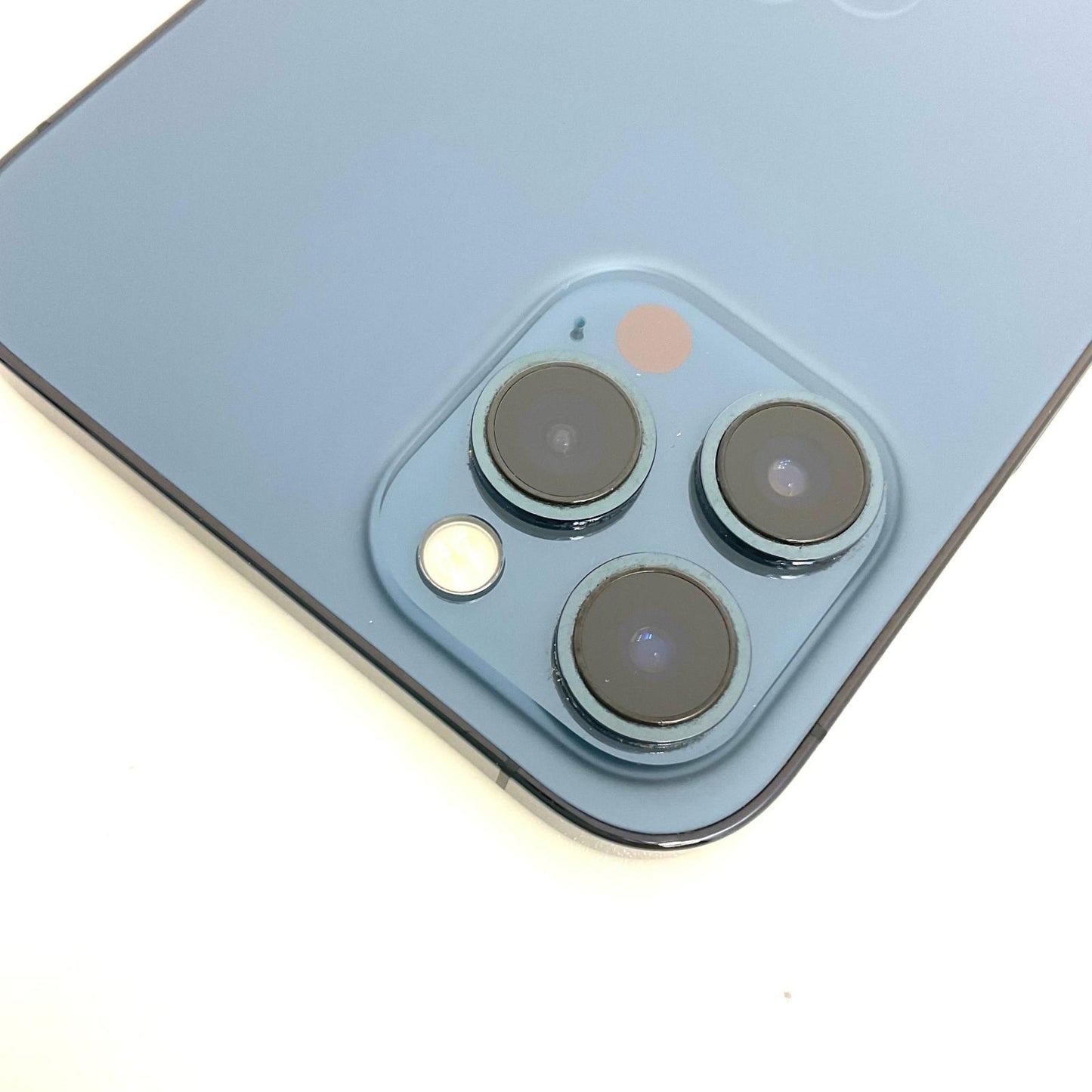 【全額返金保証】【最速発送】Apple iPhone iPhone 12 Pro Max 256GB パシフィックブルー 楽天モバイル 白ロム 動作確認済 80%