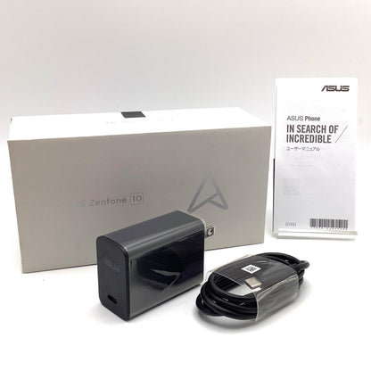 【全額返金保証】【最速発送】ASUS Zenfone10 256GB エクリプスレッド SIMフリー AI2302 白ロム 動作確認済