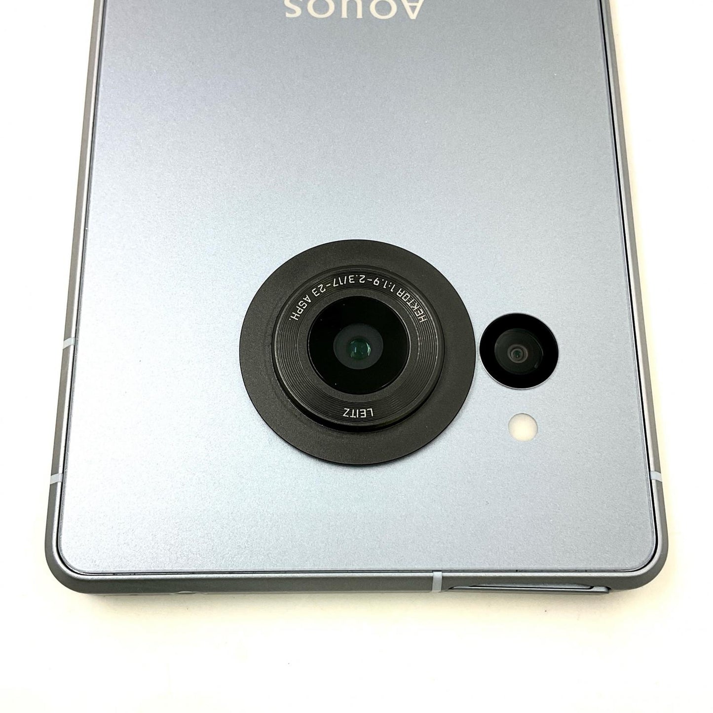 【全額返金保証】【最速発送】SHARP AQUOS Ｒ8 256GB ブルー SIMフリー SH-R80 白ロム 動作確認済
