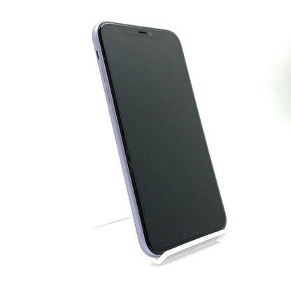 【全額返金保証】【最速発送】Apple iPhone iPhone 11 64GB パープル au 白ロム 動作確認済 79%