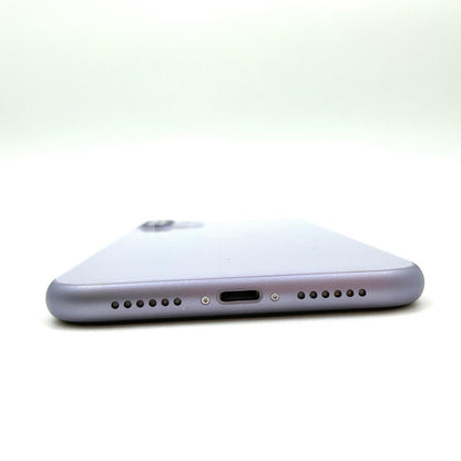 【全額返金保証】【最速発送】Apple iPhone iPhone 11 64GB パープル au 白ロム 動作確認済 79%
