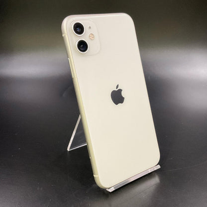 【最速発送】Apple iPhone iPhone 11 64GB ホワイト au 白ロム【難有】 74%
