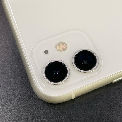 【最速発送】Apple iPhone iPhone 11 64GB ホワイト au 白ロム【難有】 74%