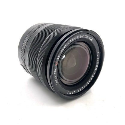 【全額返金保証】【最速発送】FUJIFILM フジノンレンズ XF18-55mmF2.8-4 R LM OIS 動作確認済