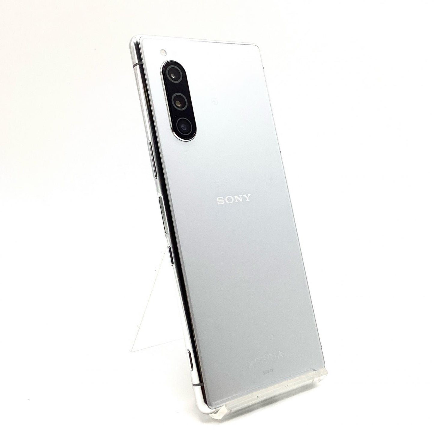 【全額返金保証】【最速発送】Sony Xperia 5 64GB グレー au SOV41 白ロム 動作確認済