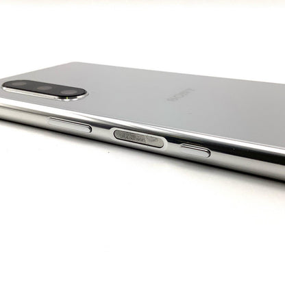 【全額返金保証】【最速発送】Sony Xperia 5 64GB グレー au SOV41 白ロム 動作確認済