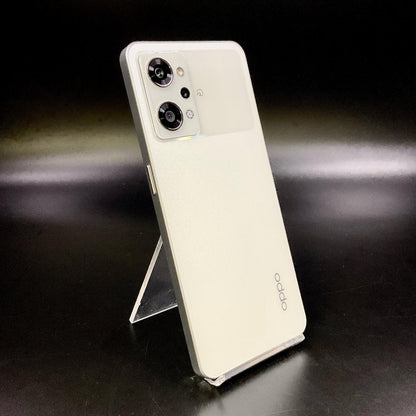 【全額返金保証】【最速発送】OPPO Reno 9 A 128GB ムーンホワイト Softbank A301OP 白ロム 動作確認済
