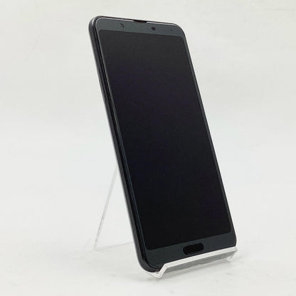 【全額返金保証】【最速発送】SHARP AQUOS sense3 plus 128GB ブラック Softbank 901SH 白ロム 動作確認済