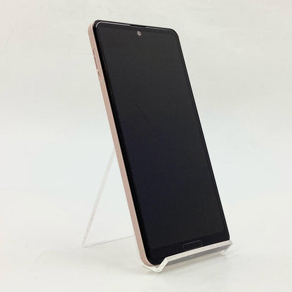【全額返金保証】【最速発送】SHARP AQUOS sense5G 64GB ライトカッパー Softbank A004SH 白ロム 動作確認済