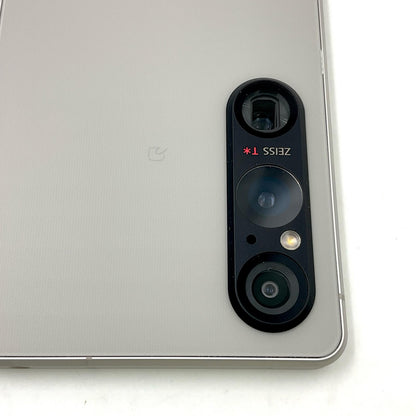 【全額返金保証】【最速発送】Sony Xperia 1 V 256GB プラチナシルバー docomo SO-51D 超美品 動作確認済