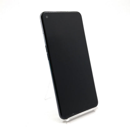 【全額返金保証】【最速発送】OPPO Reno 5 A 128GB シルバーブラック Softbank A101OP 白ロム 動作確認済