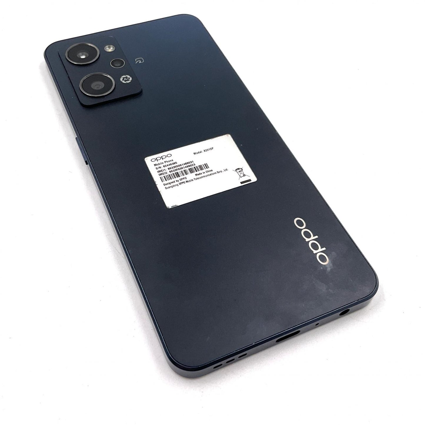 【最速発送】OPPO Reno 7 A 128GB スターリーブラック Softbank A201OP【難有】