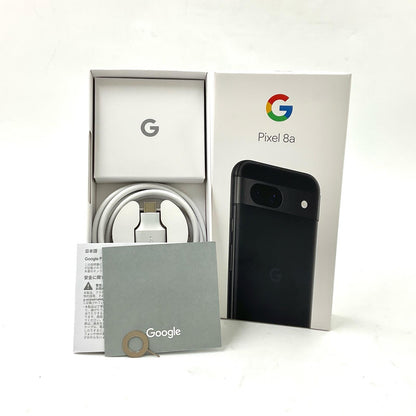 【全額返金保証】【最速発送】Google Pixel 8a 128GB Obsidian SIMフリー G576D 白ロム 動作確認済