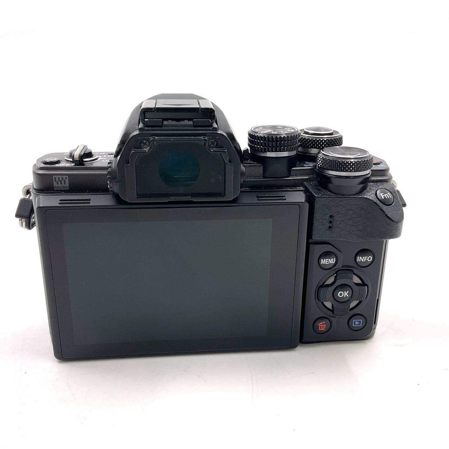 【全額返金保証】【最速発送】OLYMPUS デジタル一眼 OM-D E-M10 Mark II ボディ ブラック 動作確認済