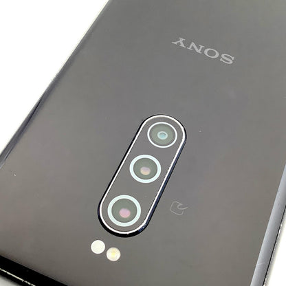【全額返金保証】【最速発送】Sony Xperia 1 64GB Black docomo SO-03L 白ロム 動作確認済