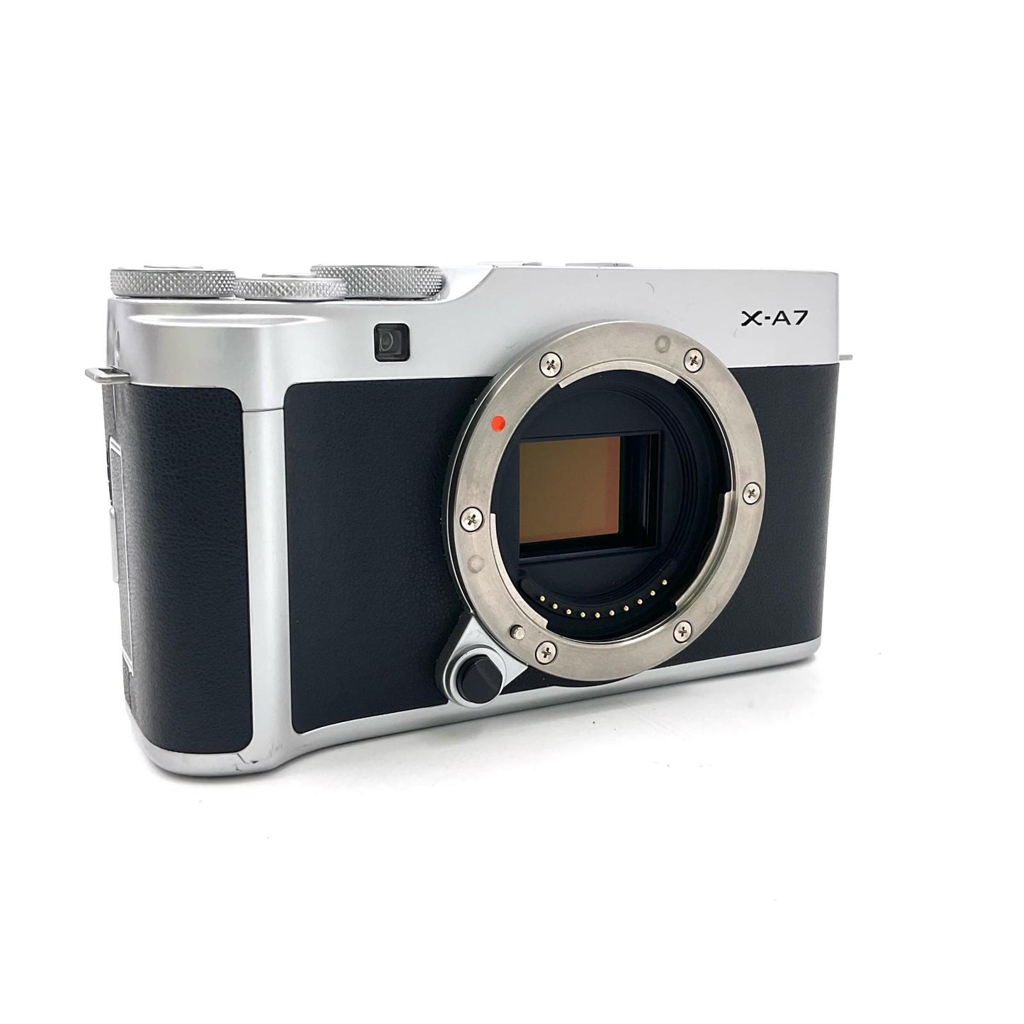 【全額返金保証】【最速発送】FUJIFILM デジタル一眼 X-A7 レンズキット シルバー 動作確認済