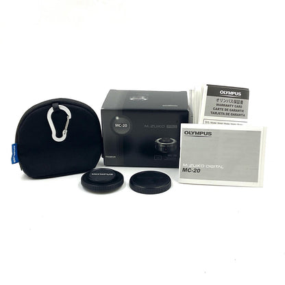【全額返金保証】【最速発送】OLYMPUS M.ZUIKO DIGITAL 2x Teleconverter MC-20 美品 動作確認済